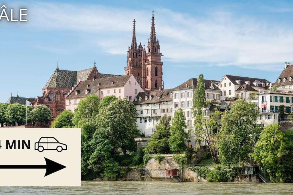 Apartamento L'Escale, Proche Suisse, Parking Hesingue Exterior foto